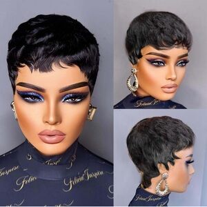 Short Human Hair Wigs for Black Women